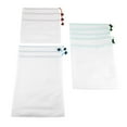 thumbnail image 2 of 11 Pcs Sacs en Filet Réutilisables pour Fruits et Légumes, Sac de Rangement pour Jouets, Sac de Courses, 2 of 8