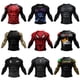 thumbnail image 4 of Camiseta Jiu Jitsu Rashguard MMA de alta calidad para hombre, camisetas de boxeo BJJ Rashguard, camisetas de sublimación de manga larga, ropa deportiva, 4 of 5