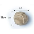 thumbnail image 6 of Rii Brand Jute Rope Balls Rustic Spherical Mix Balls Set of 5, 2.5", 6 of 6
