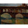 thumbnail image 2 of Henryk Dietrich 18x14 Gold Ornate Wood Frame and Double Matted Museum Art Print Titled - Florence (1922), 2 of 4