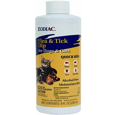 Zodiac Flea and Tick Dip for Dogs and Cats (Best Flea Dip For Dogs)