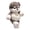 #04924260420001 Gray Dog, variant on Red Panda Plush Running Plushies, Soft Stuffed Animal Toy for Comfort, Cute Adorable Plush Toy Gift for All Ages