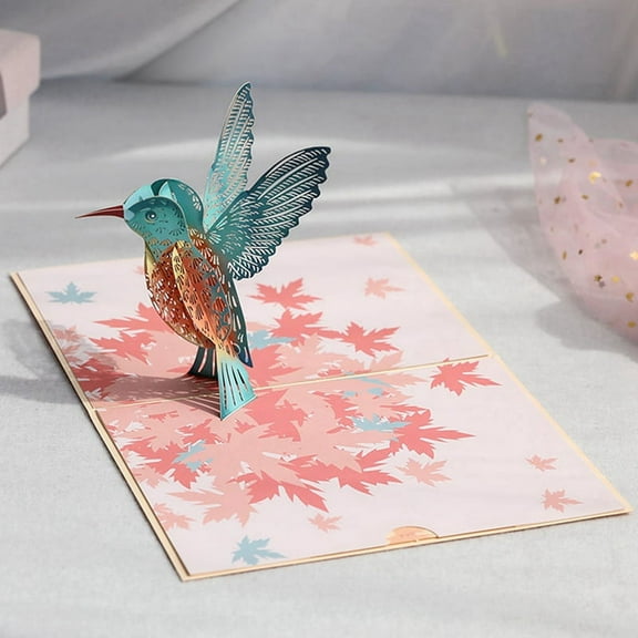 3D Happy Birthday Greeting Invitation Cards Boy Girl Kids Gift Card Thank You Card Postcard B