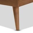 thumbnail image 5 of Baxton Studio Karine Mid-Century Modern Walnut Brown Finished Wood Full Size Platform Bed Frame, 5 of 9