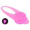 thumbnail image 4 of Luz colgante para collar de perro, colgante impermeable para cuello de perro, luz LED de seguridad con clips de acero inoxidable, color rosa, 4 of 5