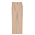 thumbnail image 5 of Mgmyaa Men's Dress Pants Classic Fit Expandable-Waist Flat Front Pants, 5 of 6