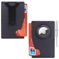 thumbnail image 1 of AirTag Men's Ultra-thin Metal Wallet Simple Front Pocket Credit Card Holder RFID Blocking Wallet Rfid Wallet Men's Gift, 1 of 7