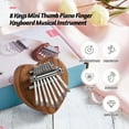 thumbnail image 4 of Amdohai Muslady 8 Key Kalimba Mini Thumb Piano Finger Piano, 4 of 7