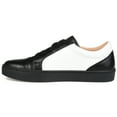 thumbnail image 2 of Journee Womens Lynz Two-Tone Lace-Up Sneakers, Widths Available, 2 of 8