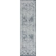 thumbnail image 3 of 2x8 Modern Blue Runner Rugs for Hallway | Indoor Entry, Entryway, Walkway or Kitchen Rug 2'3'' x 7'3'', 3 of 8