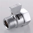 thumbnail image 4 of Wosthever Válvula de 21mm, conector compacto ABS, bombas de elevación, conector de rosca de tornillo de tope de agua, herramienta de ahorro de agua, Accesorios de baño Wosthever HA071275-01B, 4 of 6