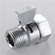 thumbnail image 5 of Wosthever Válvula de 21mm, dura, duradera, a prueba de herrumbre, compacta, bombas de elevación, tornillo de tope de agua, conector de rosca, herramienta Accesorios de baño Wosthever HA071275-01B, 5 of 6