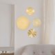 thumbnail image 4 of unbranded 4Ud De Metal Dorado Para Pared Con Único Sol Radiante, 4 of 6