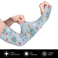 thumbnail image 2 of Balery Sea Turtle Mangas Refrescantes para Brazos para Hombre y Mujer – Transpirables y Absorbentes de Humedad para Mujeres, Hombres y Niños, 2 of 7