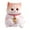 Chat orange, variante sur Siruishop Jouet Sensoriel de Simulation de Chat Adorable pour Enfants et Adultes, Cadeau Chat orange