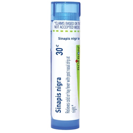 Boiron Sinapis Nigra 30C Homeopathic Single Medicine For Cough, Cold & Flu 80 Pellet