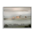thumbnail image 4 of Stupell Industries Lone Misty Cottage Rural Fields Thick Fog Photograph Gray Framed Art Print Wall Art, Design by James Dobson, 4 of 5