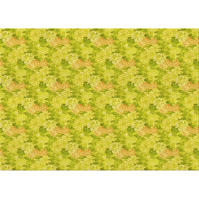 Ahgly Company Tapis d'Intérieur Lavables en Machine à l'Aide d'Un Rectangle de Transition Jaune Canari, 6' x 9'