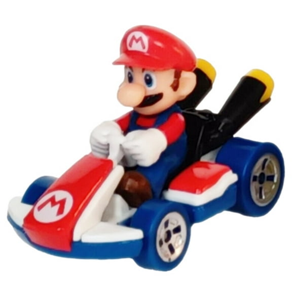 Replacement Part for Hot Wheels Mario Kart Rainbow Road Playset - GXX41 ~ Replacement Die-Cast Mario Car