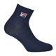 thumbnail image 2 of FILA Calcetines de Cuarto de Milla Unisex, 6 pares - Calcetines cortos, Sport, Logotipo Cintura, uni, 35-46 Azul Marino EU 39-42, 2 of 2