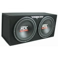 thumbnail image 2 of MTX Dual 12" 1000W Subwoofer Enclosure w/ 1500W Amp & 8GA Wiring Kit, Black, 2 of 11