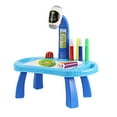 thumbnail image 1 of Blue Trace And Draw Projector Toy Learning Painting Kids Educational Learning Toy Blue, 1 of 1