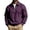 Dark Purple, variant on Daweinan Men's Quarter Zip Pullover Sweatshirt Loose Fit Long Sleeve Relaxed Fit Casual Athletic Top for Daily Wear Outdoor Work Sports