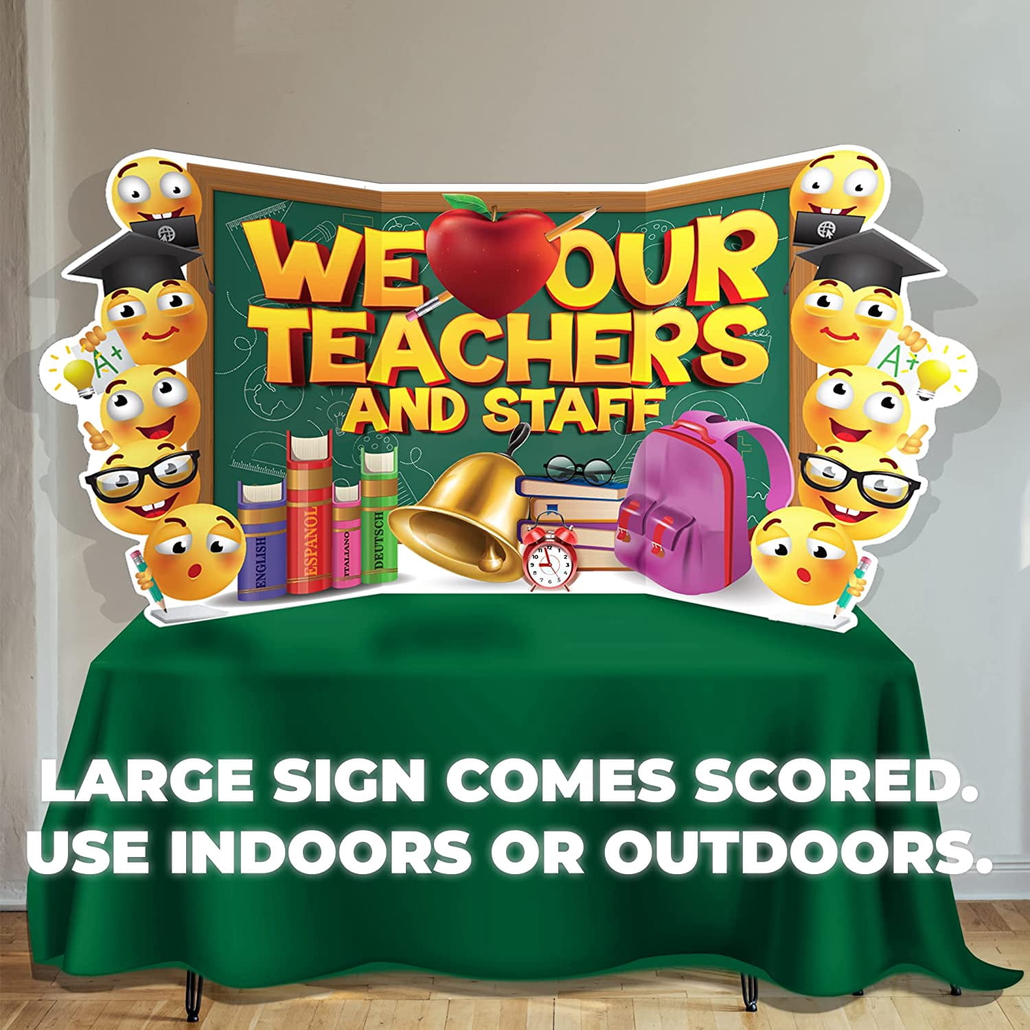 Victory Store We Love Our Teachers and Staff Appreciation Yard Sign Gift Set 23556