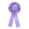 thumbnail image 1 of Uxcell Es Mi Cumpleaños Cinta Insignia de Cumpleaños Pin Broche de Hoja de Estaño para Mujeres Hombres Decoraciones de Fiesta Púrpura, 1 of 7