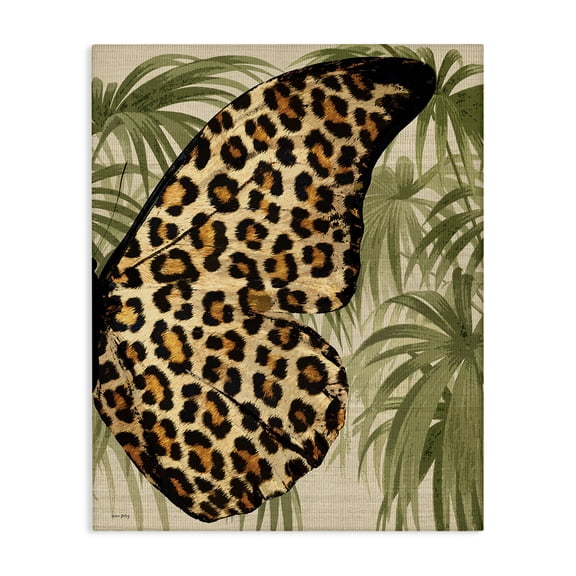 Stupell Industries Contemporary Butterfly Wing with Pattern Canvas Art, 16 x 20, by Amber Sterling