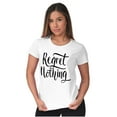 thumbnail image 3 of Cool Motivational Regret Nothing Womens Slim Fit Graphic Tee Brisco Brands M, 3 of 5