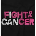 thumbnail image 2 of I Can Fight Breast Cancer Warrior Women Plus Size Long Sleeve Graphic Tee Brisco Brands 2X, 2 of 5