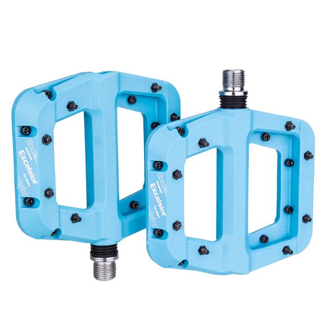 Pedales De Bicicleta De Fibra De Nailon, Pedales De Bicicleta De Montaña, Plataforma Plana, Piezas De Bicicleta, Accesorios 1 Par Kearding OD015195-02