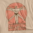 thumbnail image 2 of Stretch Armstrong T-Shirt Vitruvian Stretch Unisex Graphic Tee For Men & Women, 2 of 7