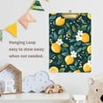 thumbnail image 4 of FORMRS Acrylic Clipboard with Low Profile Clip Standard A4 Letter Size, 12.5" x 9", Yellow Lemons, 4 of 8