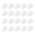 thumbnail image 1 of Uxcell 20Pcs Tapones de Silicona 0.31" Tapones Huecos para Saleros de Botella Blancos, 1 of 5