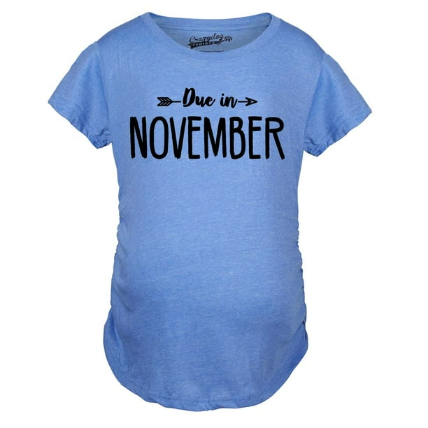 due in march maternity shirt