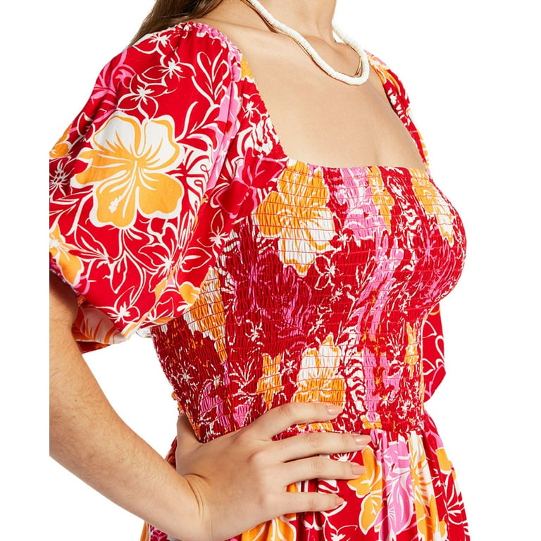 Roxy Off Shoulder Smock Top/ Skirt Combo Roxy Off Shoulder Smock Top/ Skirt Combo