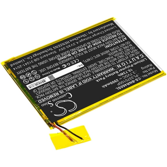 PL3370100P Battery for Barnes & Noble Nook 7 BNTV460, 2600mAh - sold by smavco