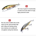 thumbnail image 5 of 98mm 10.5g Crankbaits Tackle Useful Long Casting Lure Fish Hooks Floating Minnow Baits Minnow Lures COLOR C, 5 of 8