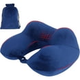 TRAHOOInflatable Travel Neck Pillows for Airplanes, Long Flight Must