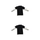 thumbnail image 1 of Vogacara Camiseta de manga larga, ropa de empalme antideslizante de diseño único ligero de alto rango para elemento móvil 15,74 para hombres Negro 2piezas Vogacara CBP204181, 1 of 5