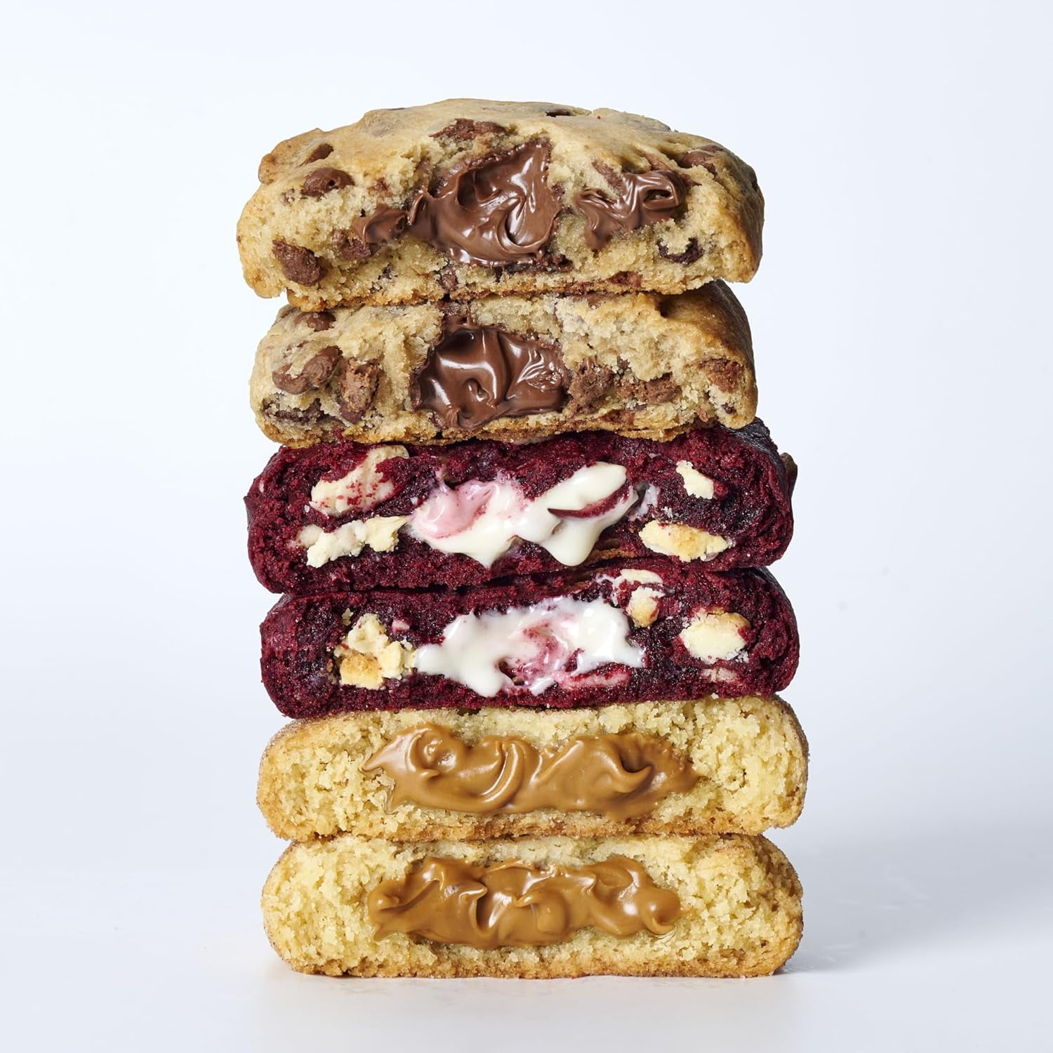 Cookie Man Snickerdoodle Biscoff Loaded Cookie 3.5oz | Soft Cinnamon Sugar Stuffed with Spiced Biscoff Spread | Thick Chewy Dessert with Bold Flavor and Creamy Center (100 g, Snickerdoodle)