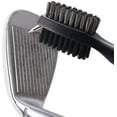 QiShi 2Pack Golf Club Brush Groove Cleaner with Retractable Zipline