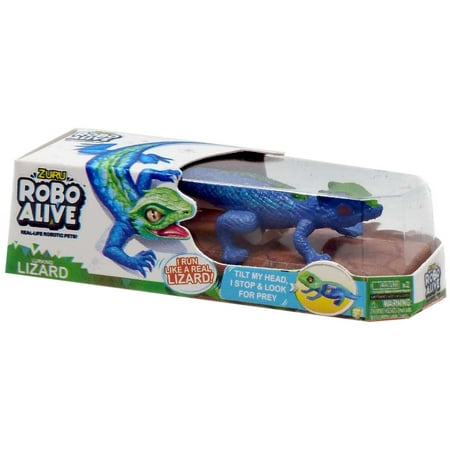 5 Surprise Mini Brands! Robo Alive Lizard Miniature (No Packaging)