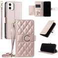 thumbnail image 5 of Funda tipo billetera GANGXUN para iPhone 12 Mini – Tapa abatible con correa para mujer, 5 of 5