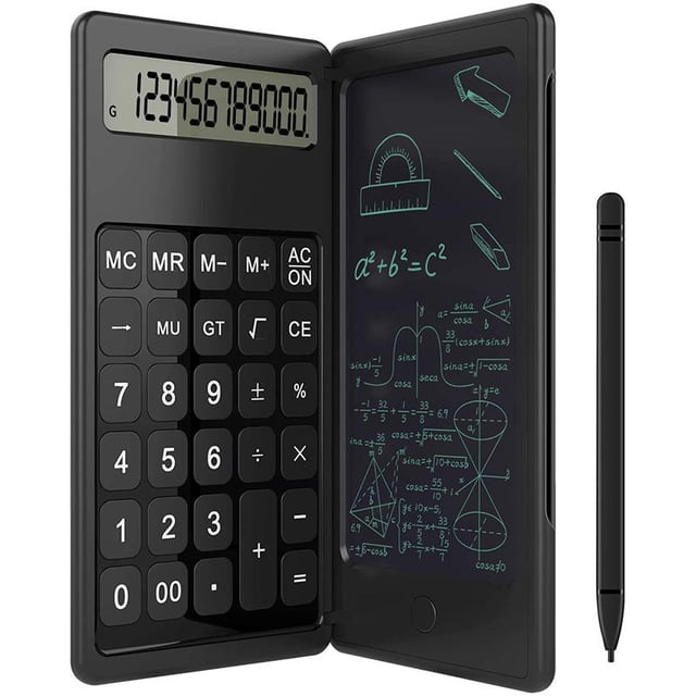 Calculadoras, calculadoras de bloc de dibujo, calculadora para niños, calculadora con tableta de escritura, calculadora de escritorio, tablero electrónico de dibujo/blocs de notas