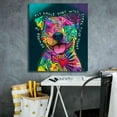 thumbnail image 5 of Epic Graffiti 'Pit Bulls will steal your heart' by Dean Russo, Canvas Wall Art, 26"x30", 5 of 8