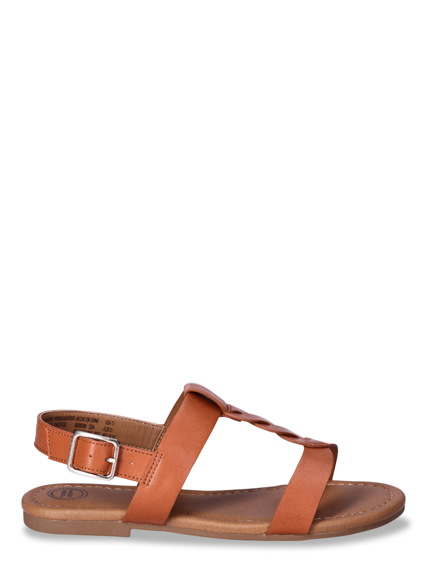 Little Girls and Big Girls Braid Sandals
