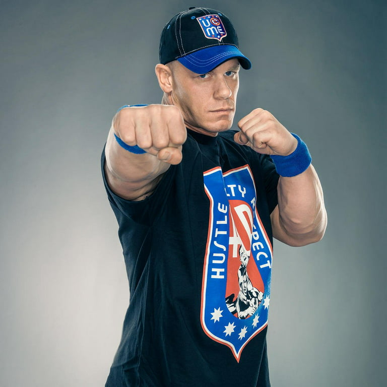 John Cena Mens HLR Costume Hat T-Shirt Wristbands (3XL)